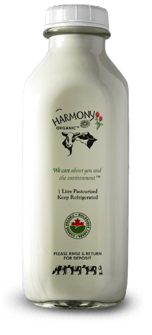 LAIT HARMONY BIO NON HOMOGÉNÉISÉ